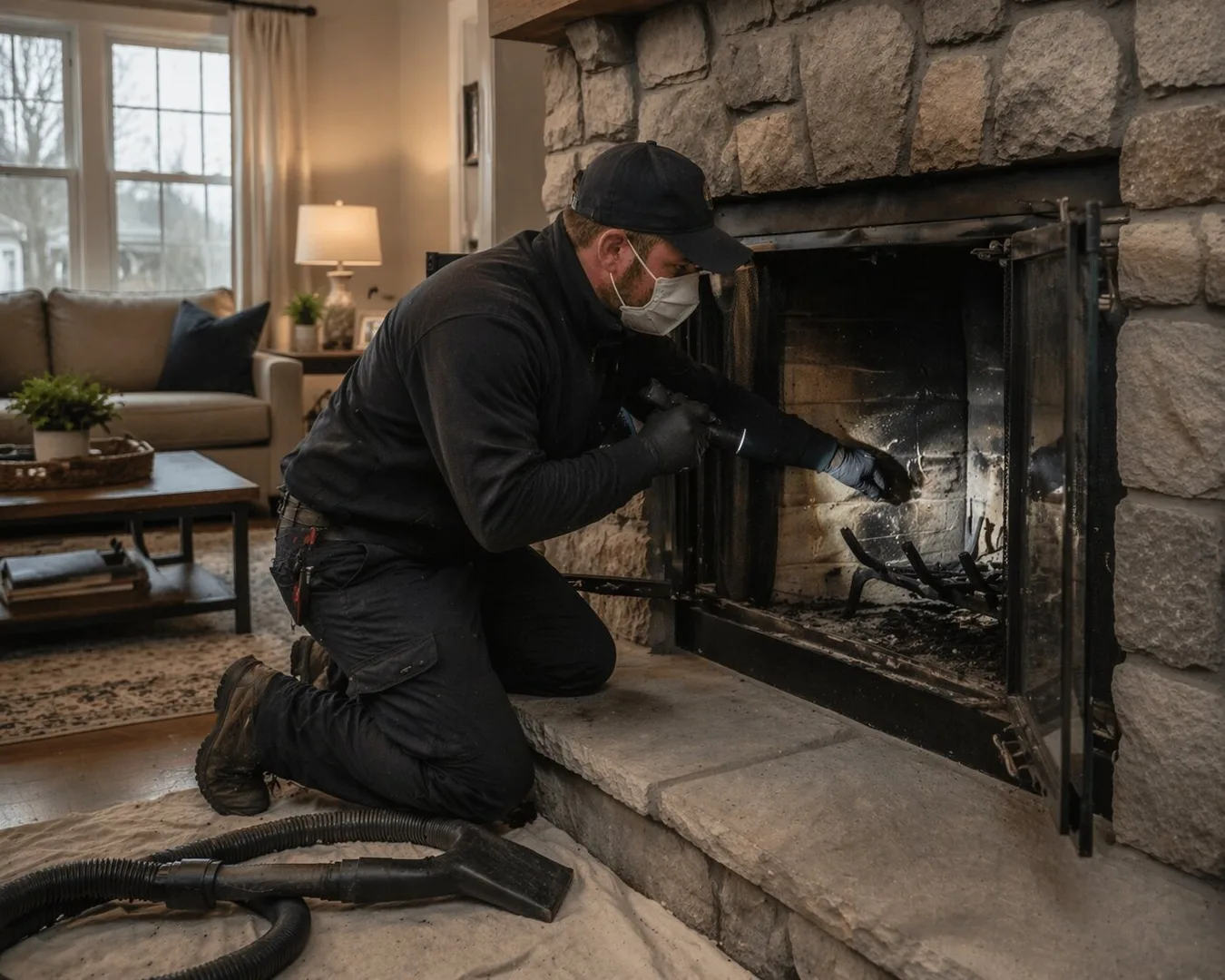 Chimney sweep in Lawrence, KS